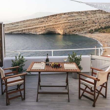 Nostos Cave Seaview Apartment 马塔拉 外观 照片