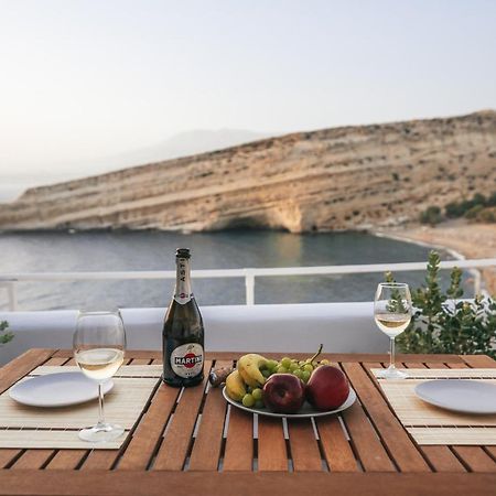 Nostos Cave Seaview Apartment 马塔拉 外观 照片