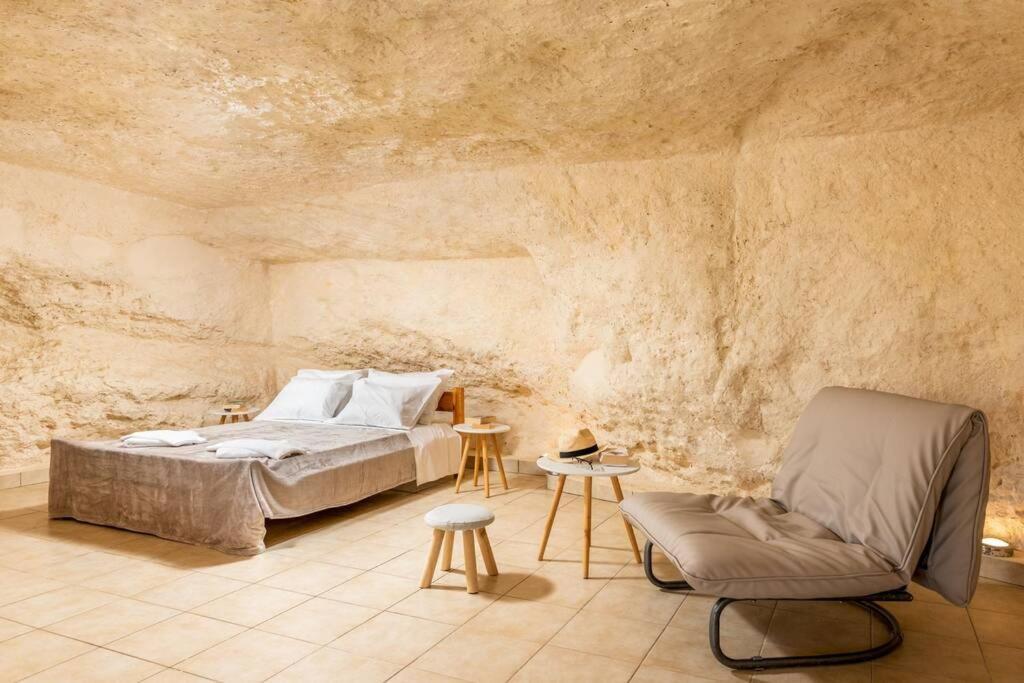 Nostos Cave Seaview Apartment 马塔拉 外观 照片