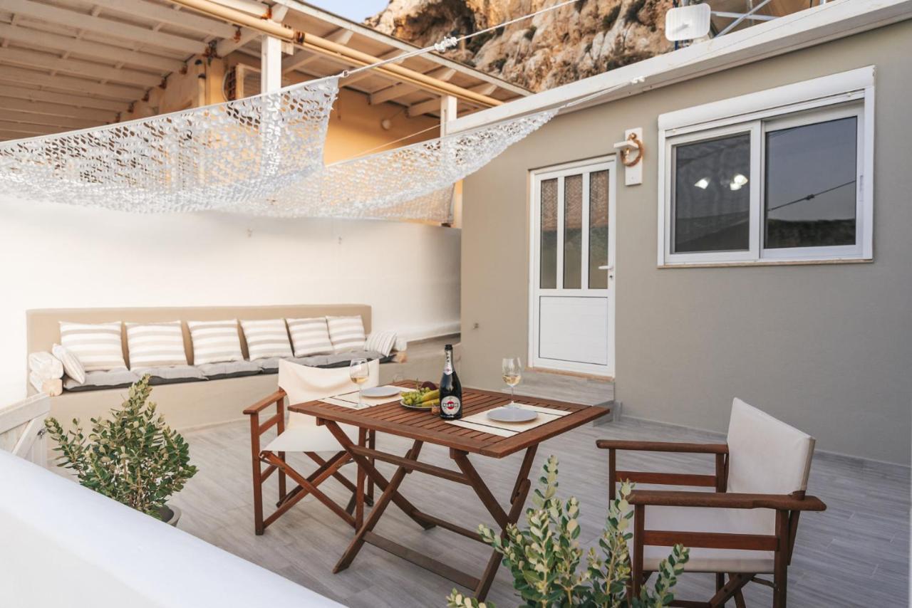 Nostos Cave Seaview Apartment 马塔拉 外观 照片